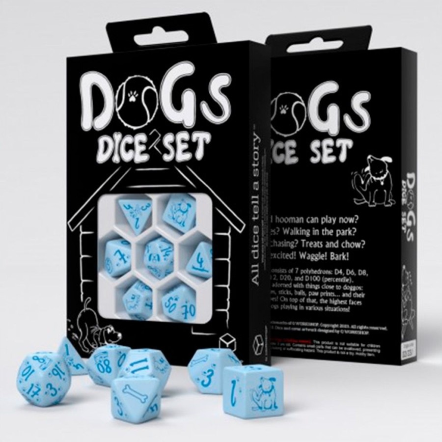 Rollespil EPIC PANDA Rollespilsterninger | Dogs Max Dice Set - Rollespilsterninger - Q-Workshop