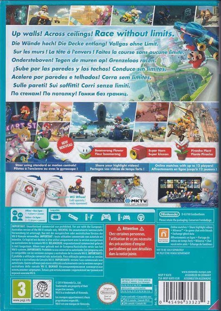 Retro Spillekonsoller EPIC PANDA Nintendo Wii U Spil | Mario Kart 8 - Nintendo Wiiu (B Grade) (Genbrug)