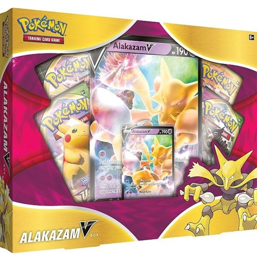 Tcg Kortspil EPIC PANDA Pokemon Kort Investerings Produkter | Pokemon Kort - Alakazam V Box