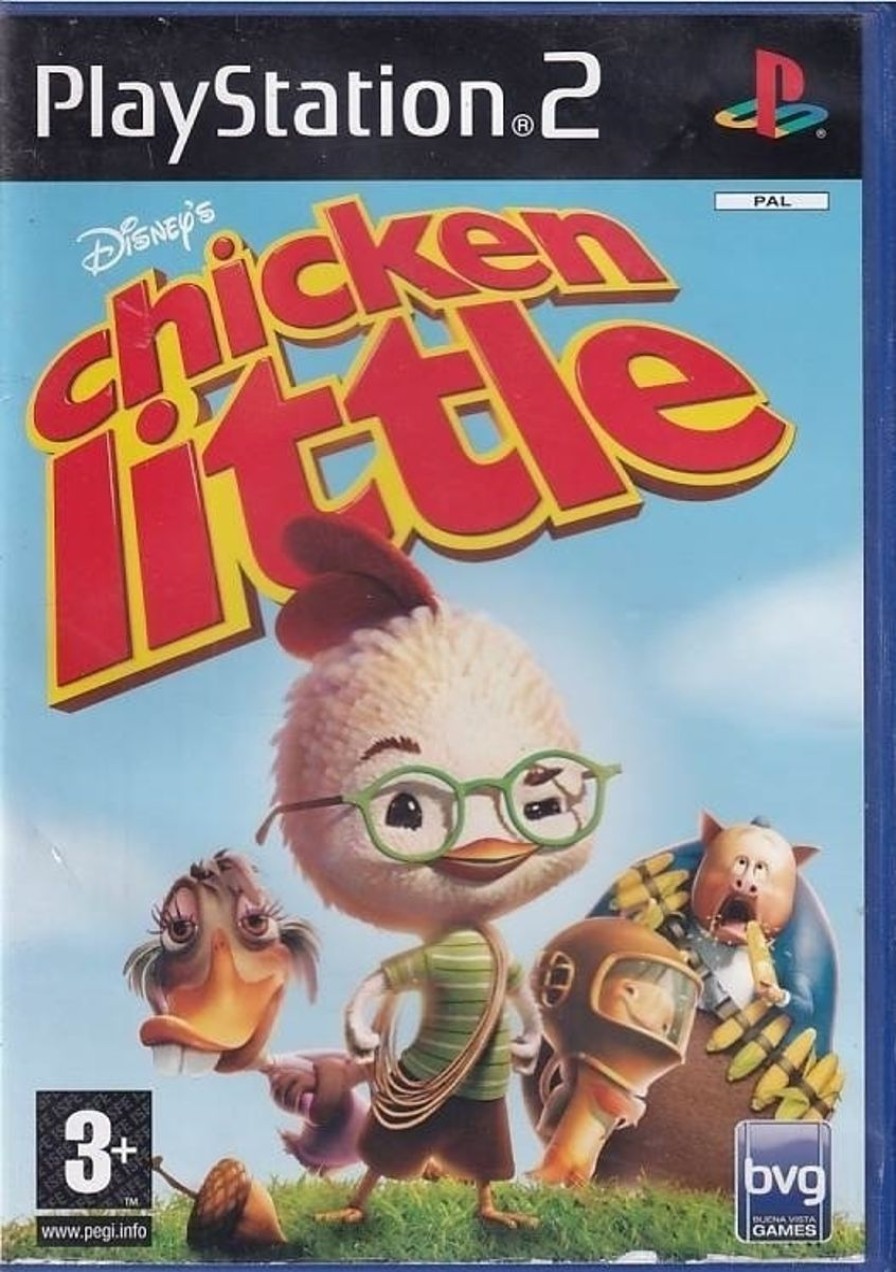 Retro Spillekonsoller EPIC PANDA Playstation 2 Ps2 Spil | Chicken Little - Ps2 (B Grade) (Genbrug)