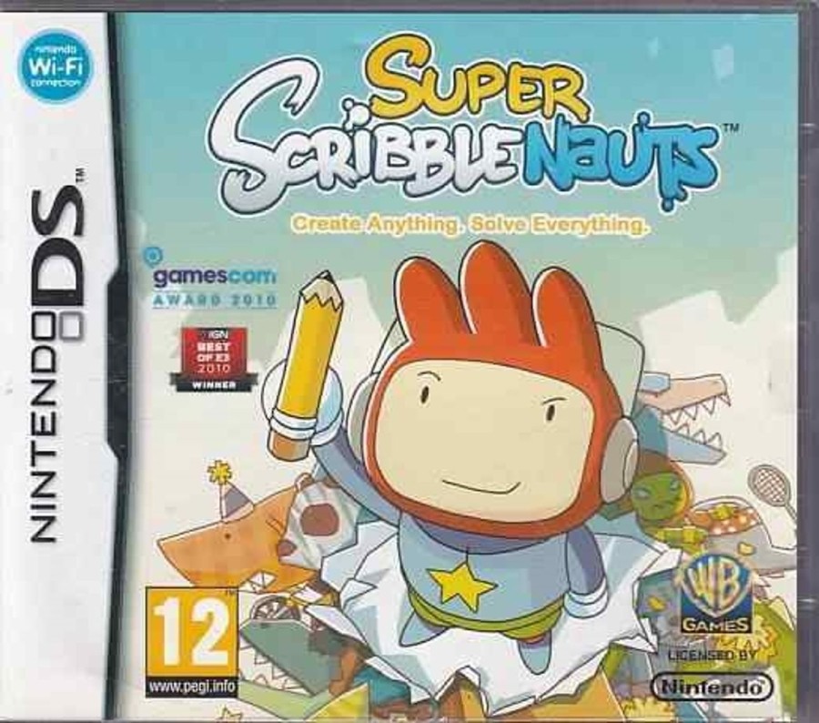 Retro Spillekonsoller EPIC PANDA Nintendo Ds Spil | Super Scribblenauts - Nintendo Ds (A Grade) (Genbrug)