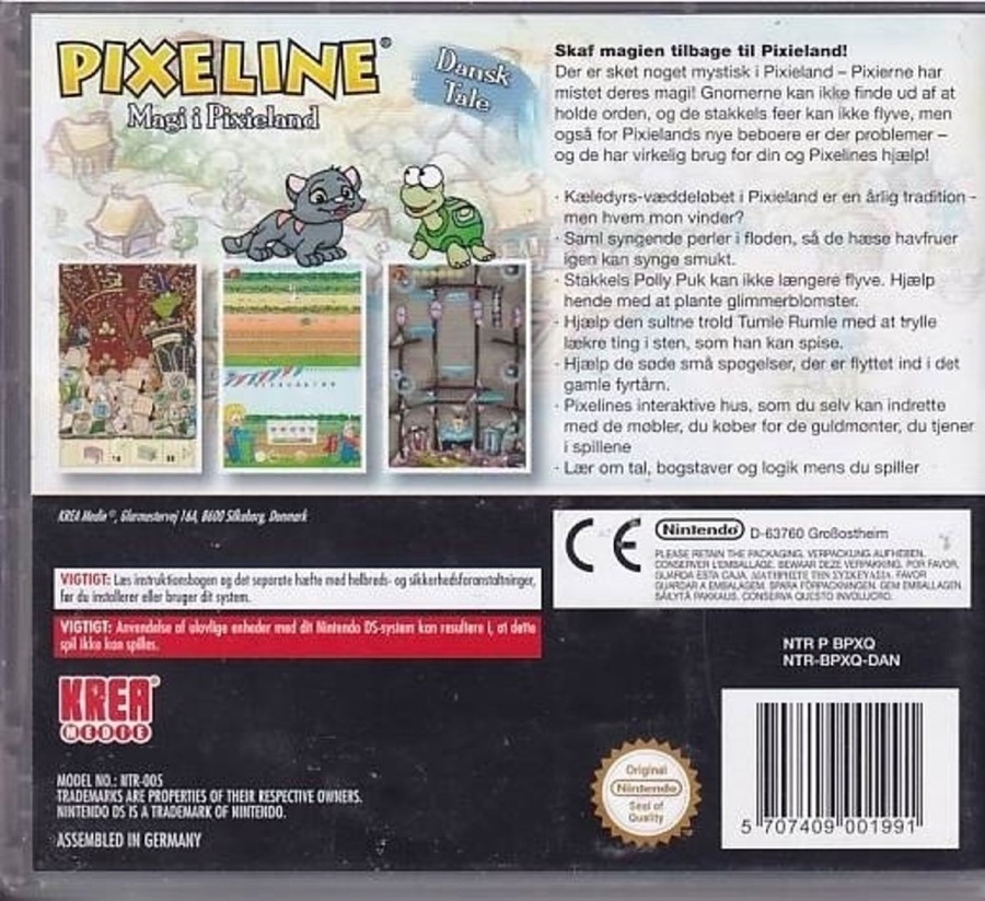 Retro Spillekonsoller EPIC PANDA Nintendo Ds Spil | Pixeline - Magi I Pixieland - Nintendo Ds (A Grade) (Genbrug)