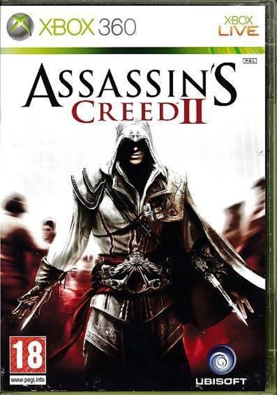 Retro Spillekonsoller EPIC PANDA Xbox 360 Spil | Assassins Creed Ii - Xbox Live - Xbox 360 Spil (B Grade) (Genbrug)