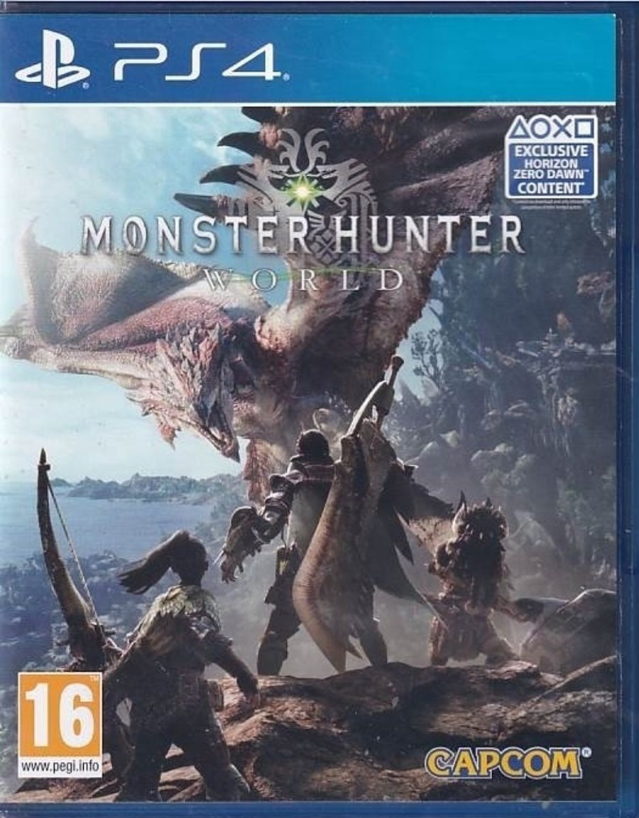 Retro Spillekonsoller EPIC PANDA Playstation 4 Ps4 Spil | Monster Hunter World - Ps4Spil (B Grade) (Genbrug)