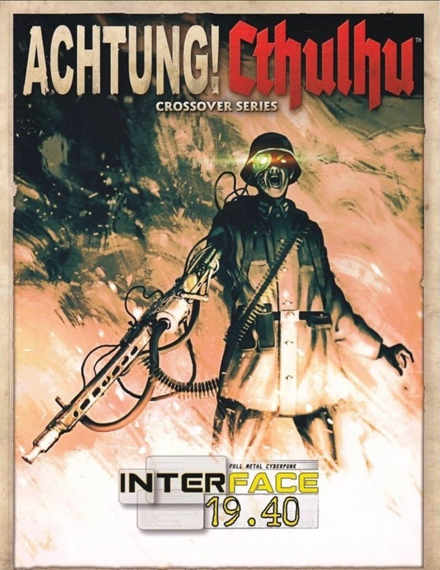 Rollespil EPIC PANDA Achtung! Cthulhu | Achtung Cthulhu - Interface 1940 - Crossover Series (B Grade) (Genbrug)