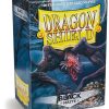 Tcg Kortspil EPIC PANDA Kortspil Plastlommer Sleeves | Dragon Shield - Matte Black Sleeves - Standard Sleeves (100 Stk) - Plastiklommer