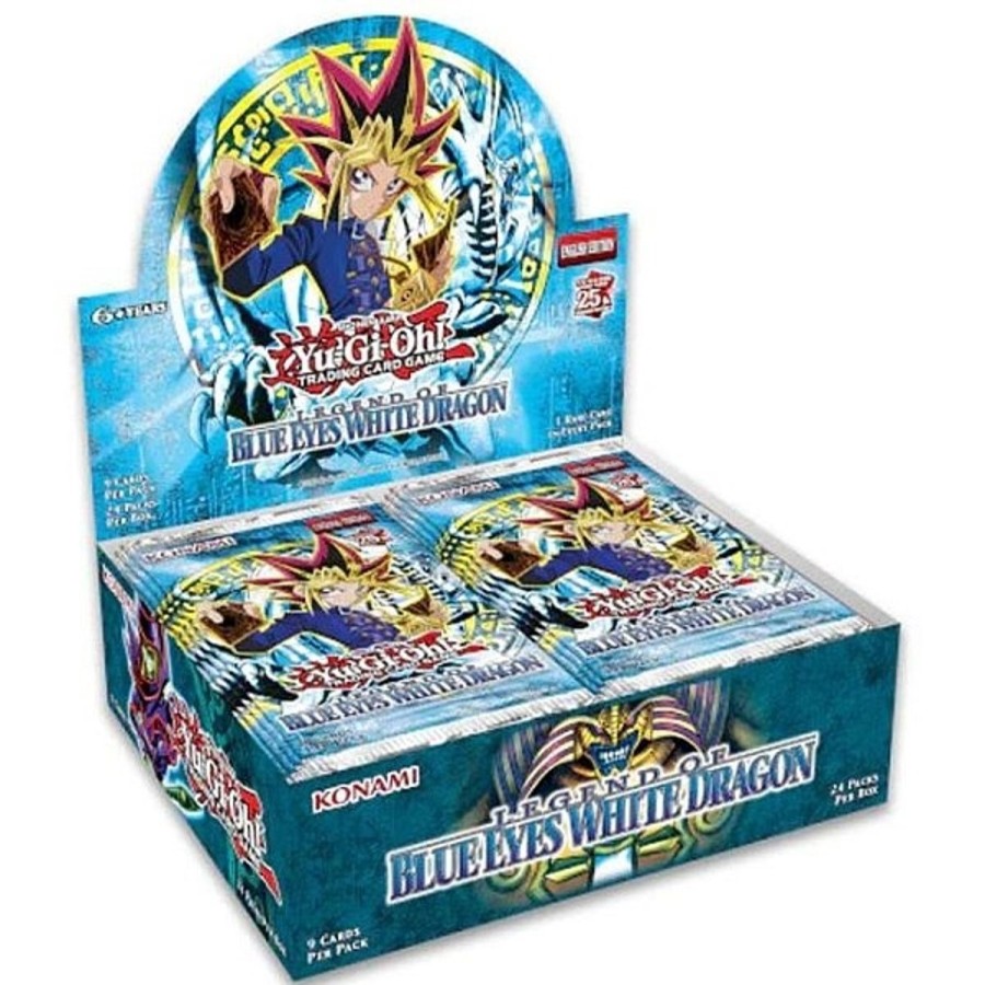 Tcg Kortspil EPIC PANDA Yugioh! Kort Displays Booster Bokse | Legend Of Blue Eyes White Dragon (25Th Anniversary Edition) - Booster Box Display (24 Booster Packs) - Yu-Gi-Oh Kort