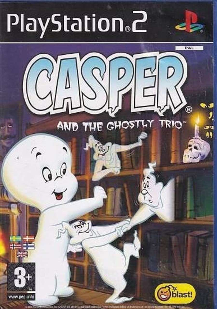 Retro Spillekonsoller EPIC PANDA Playstation 2 Ps2 Spil | Casper And The Ghostly Trio - Ps2 (B Grade) (Genbrug)