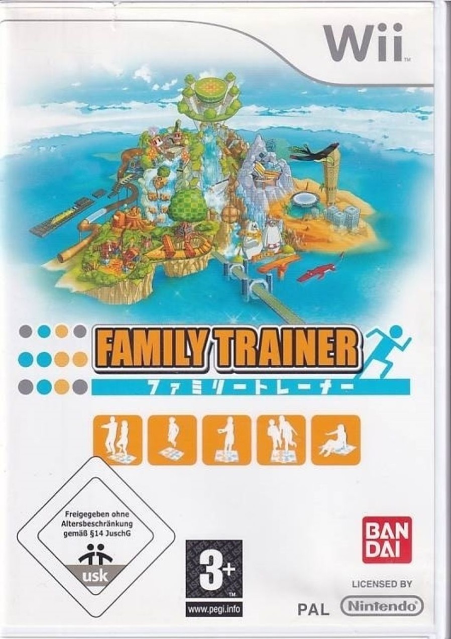 Retro Spillekonsoller EPIC PANDA Nintendo Wii Spil | Family Trainer - Nintendo Wii (B Grade) (Genbrug)