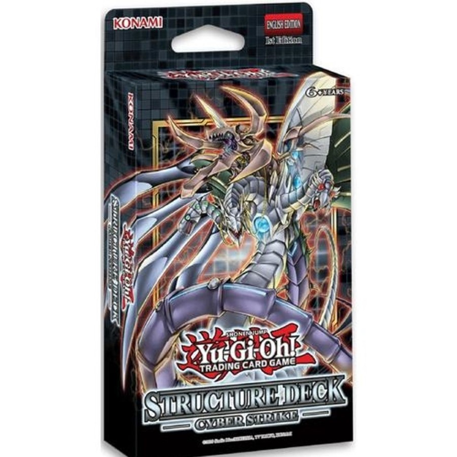 Tcg Kortspil EPIC PANDA Yugioh! Kort Decks | Cyber Strike - Structure Deck - Yu-Gi-Oh Kort