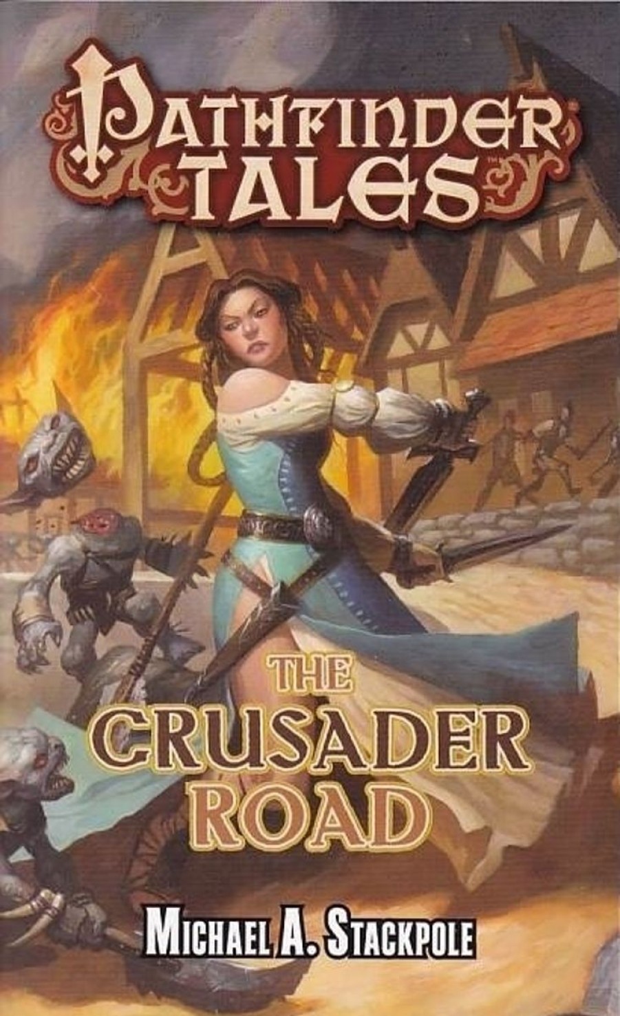 Rollespil EPIC PANDA Romaner Pathfinder | Pathfinder Tales - The Crusader Road - Roman (B Grade) (Genbrug)