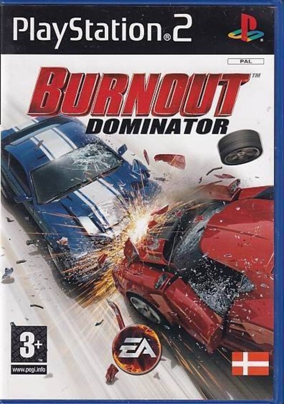 Retro Spillekonsoller EPIC PANDA Playstation 2 Ps2 Spil | Burnout Dominator - Ps2 (B Grade) (Genbrug)