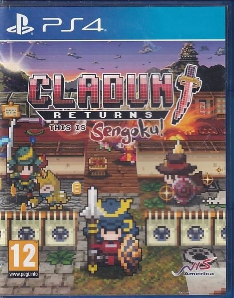 Retro Spillekonsoller EPIC PANDA Playstation 4 Ps4 Spil | Cladun Returns This Is Sengoku! - Ps4Spil (B Grade) (Genbrug)