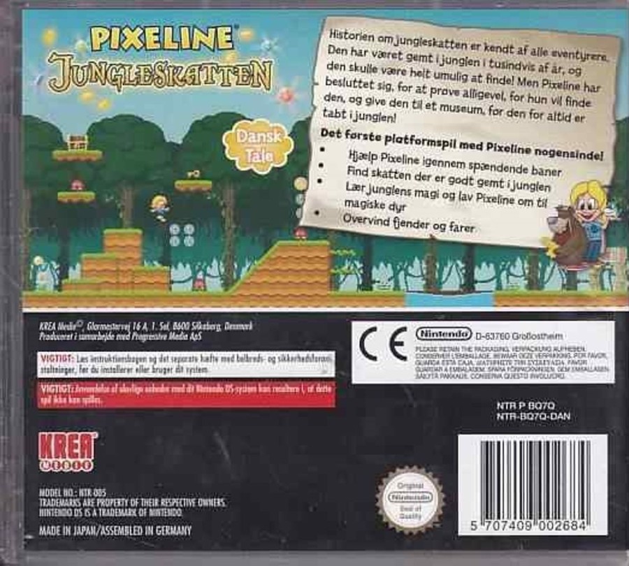 Retro Spillekonsoller EPIC PANDA Nintendo Ds Spil | Pixeline Jungleskatten - Nintendo Ds (A Grade) (Genbrug)