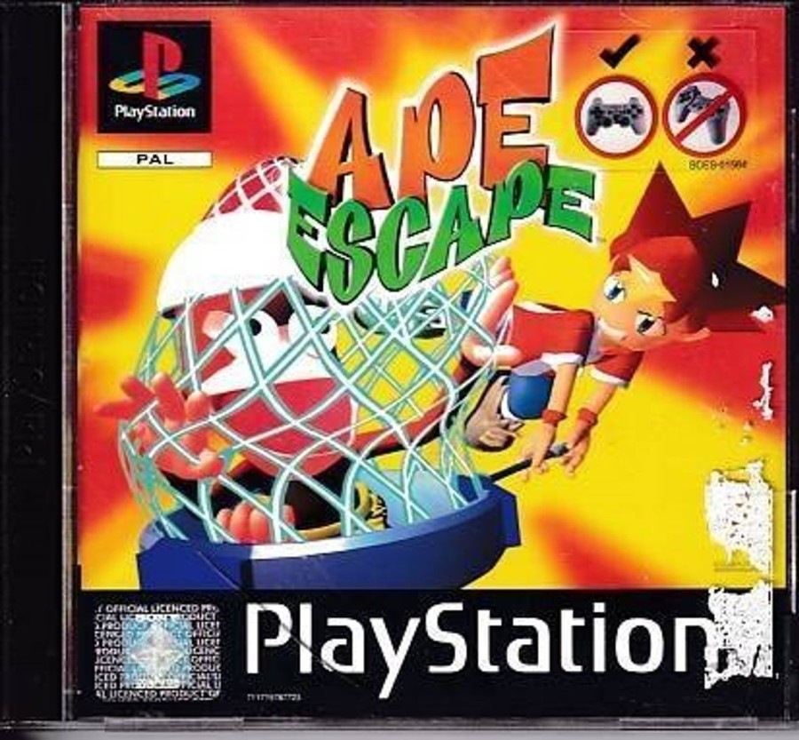 Retro Spillekonsoller EPIC PANDA Playstation 1 Ps1&Psx Spil | Ape Escape - Ps1 (B Grade) (Genbrug)