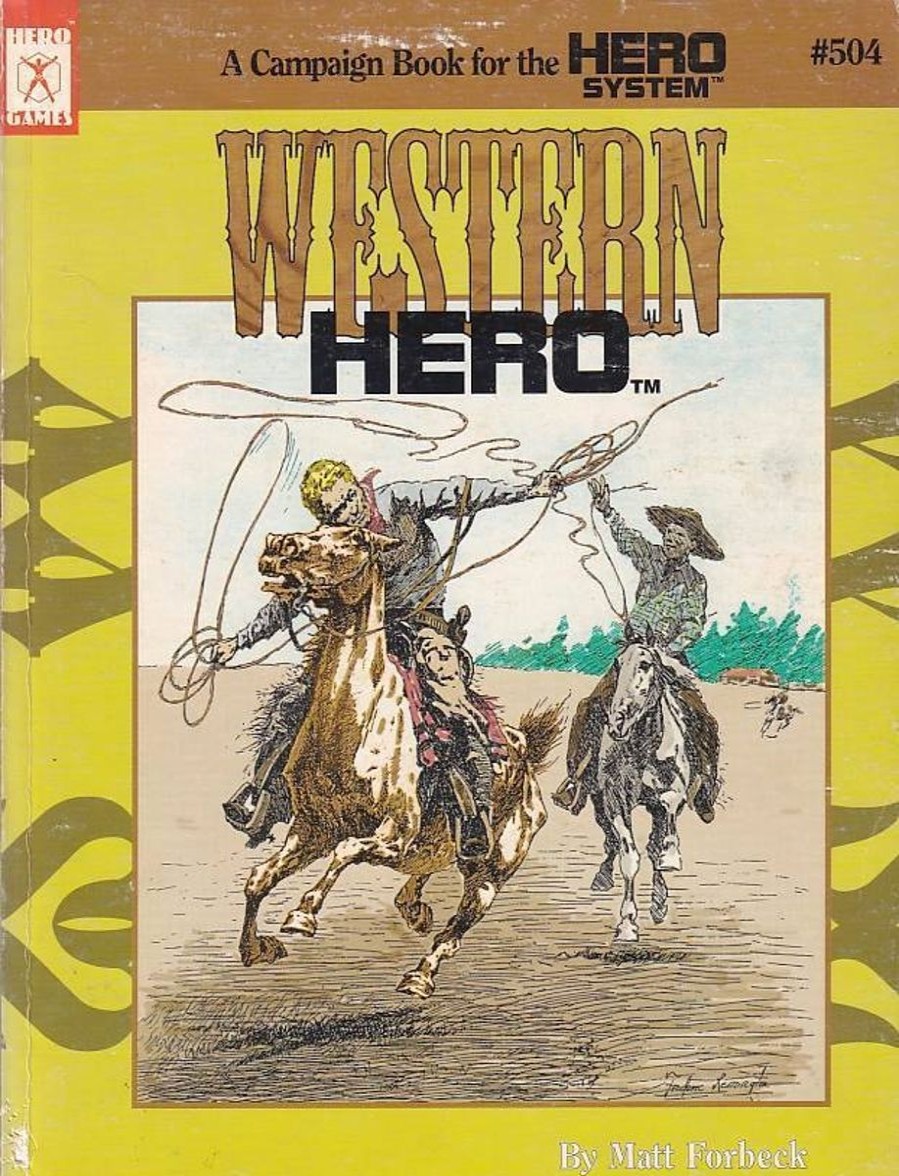 Rollespil EPIC PANDA Hero System | Hero System - Western Hero (B Grade) (Genbrug)