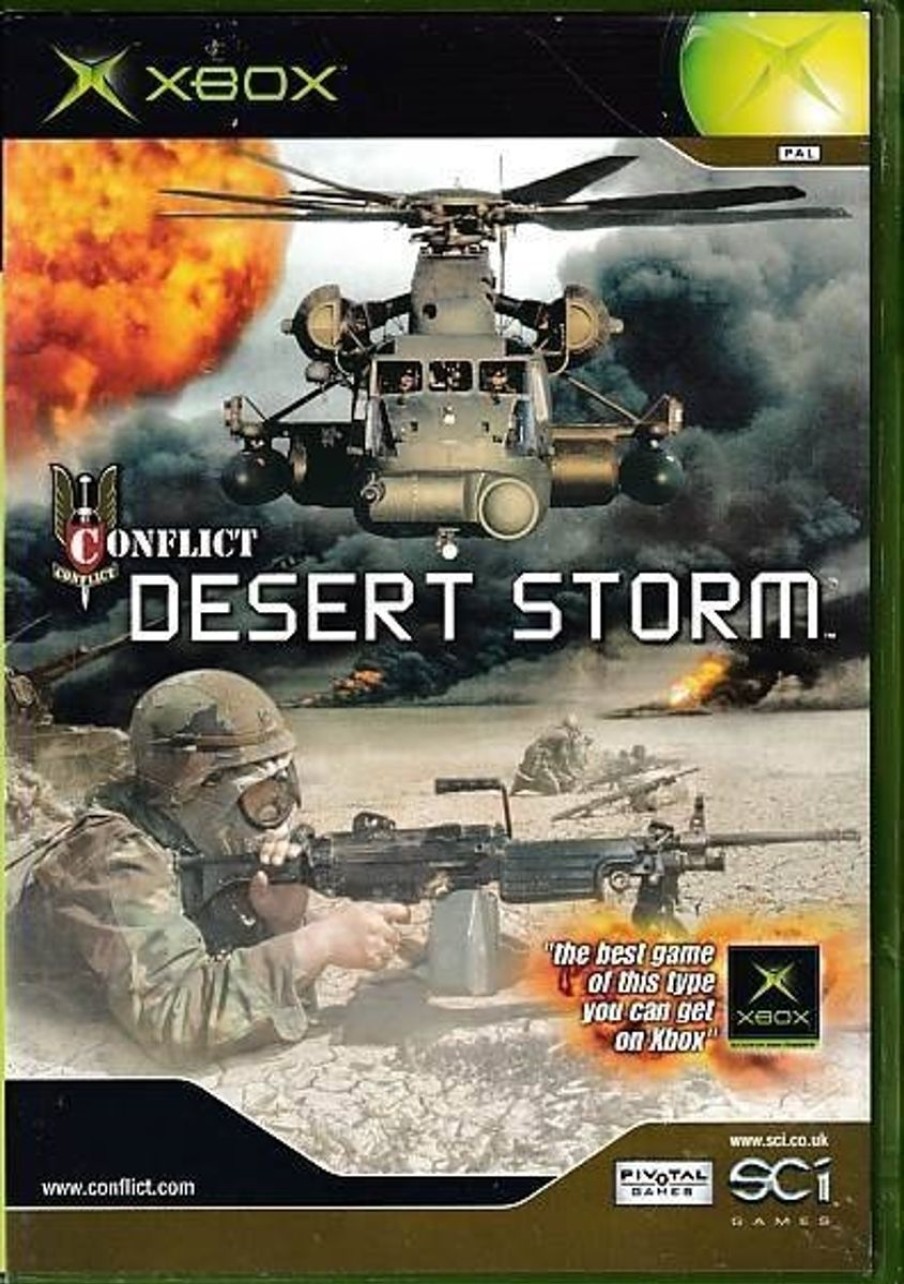 Retro Spillekonsoller EPIC PANDA Xbox Original Spil | Conflict Desert Storm - Xbox (B Grade) (Genbrug)