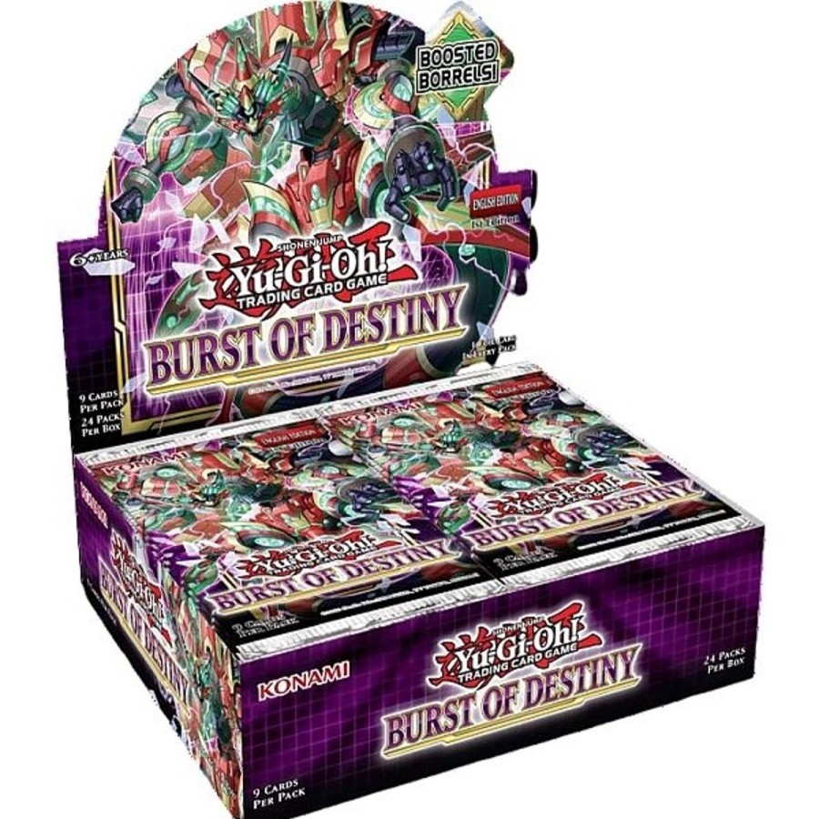 Tcg Kortspil EPIC PANDA Yugioh! Kort Displays Booster Bokse | Burst Of Destiny - Booster Box Display (24 Booster Pakker) - Yu-Gi-Oh Kort