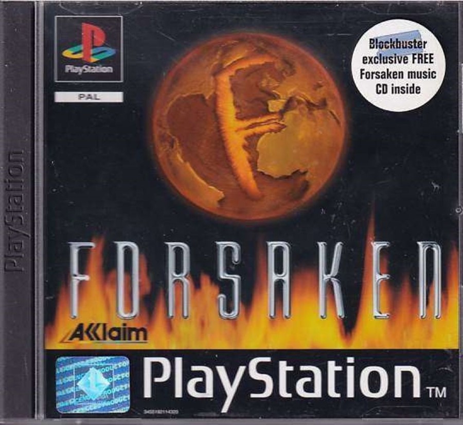 Retro Spillekonsoller EPIC PANDA Playstation 1 Ps1&Psx Spil | Forsaken Med Soundtrack - Ps1 (B Grade) (Genbrug)