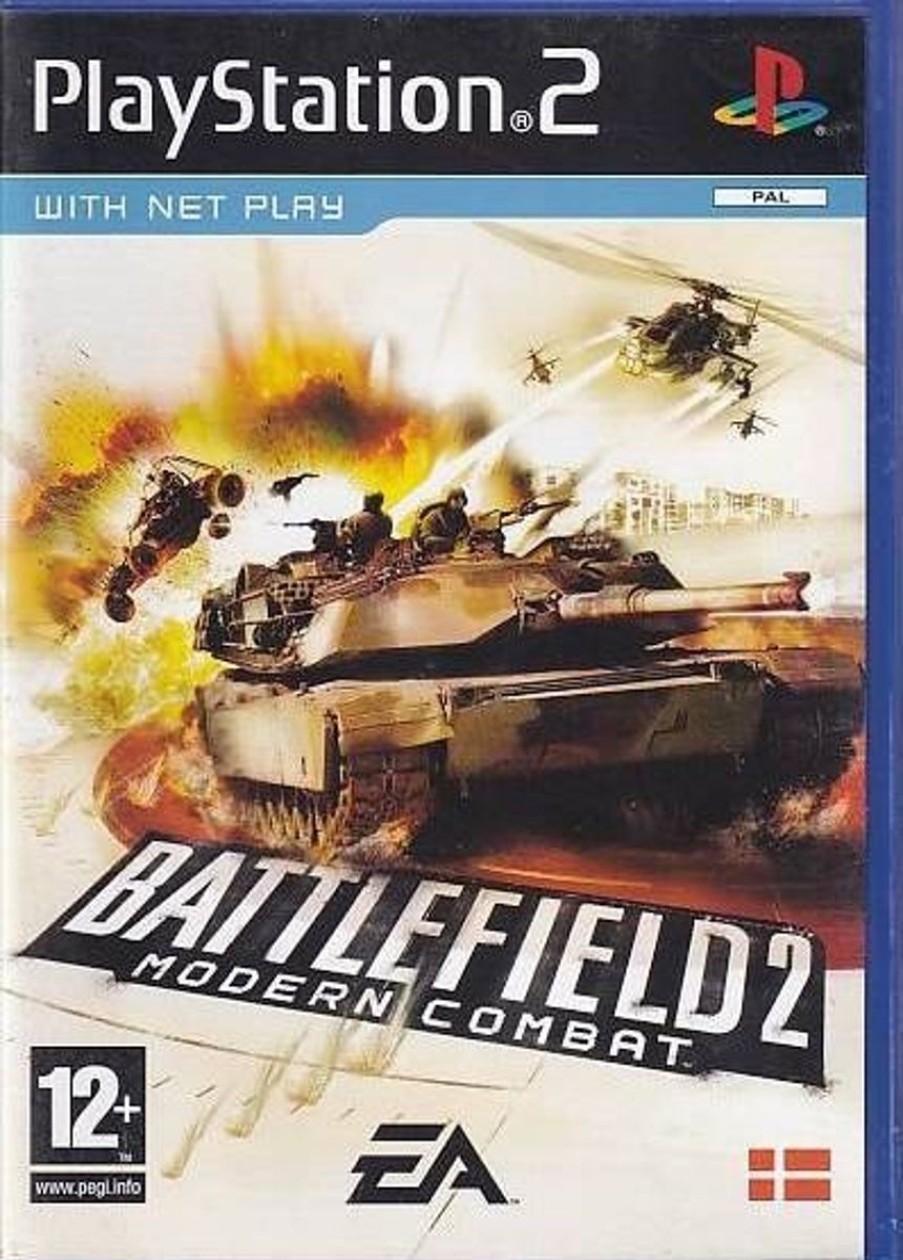 Retro Spillekonsoller EPIC PANDA Playstation 2 Ps2 Spil | Battlefield 2 Modern Combat - Ps2 (B Grade) (Genbrug)