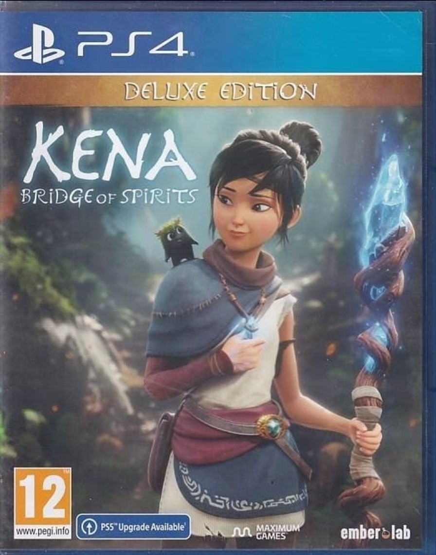 Retro Spillekonsoller EPIC PANDA Playstation 4 Ps4 Spil | Kena - Bridge Of Spirits - Deluxe Edition - Ps4 (B Grade) (Genbrug)