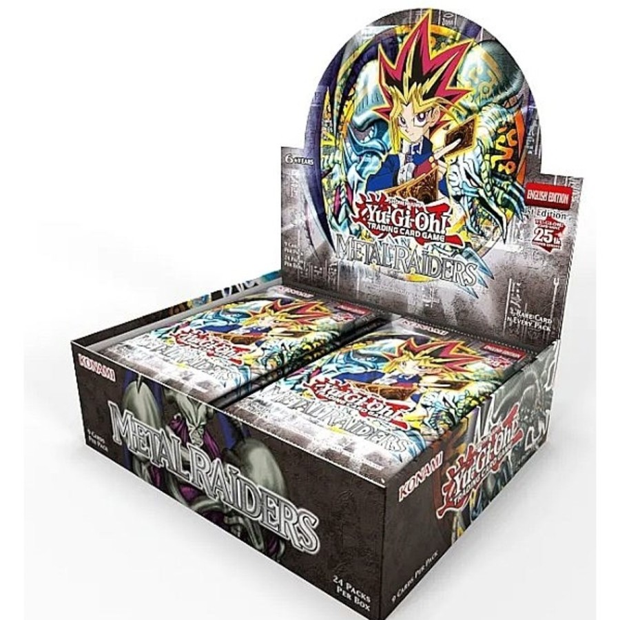 Tcg Kortspil EPIC PANDA Yugioh! Kort Displays Booster Bokse | Metal Raiders (25Th Anniversary Edition) - Booster Box Display (24 Booster Packs) - Yu-Gi-Oh Kort