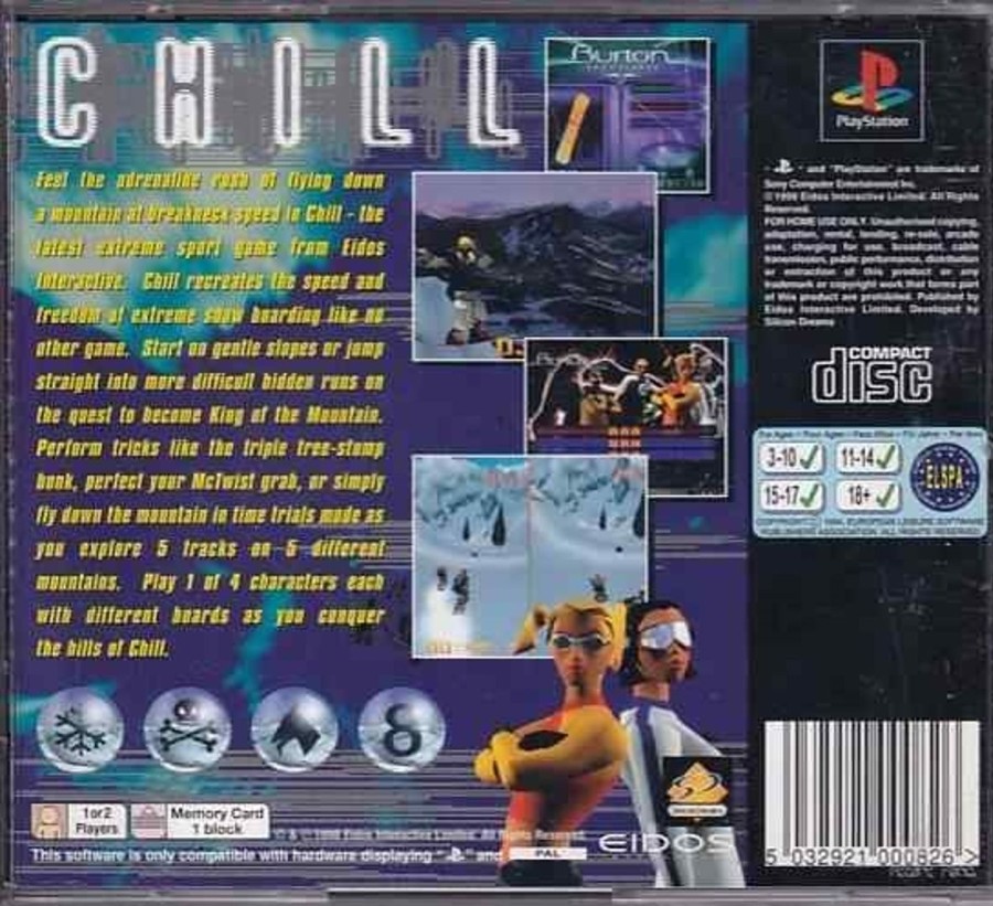 Retro Spillekonsoller EPIC PANDA Playstation 1 Ps1&Psx Spil | Chill - Ps1 (B Grade) (Genbrug)