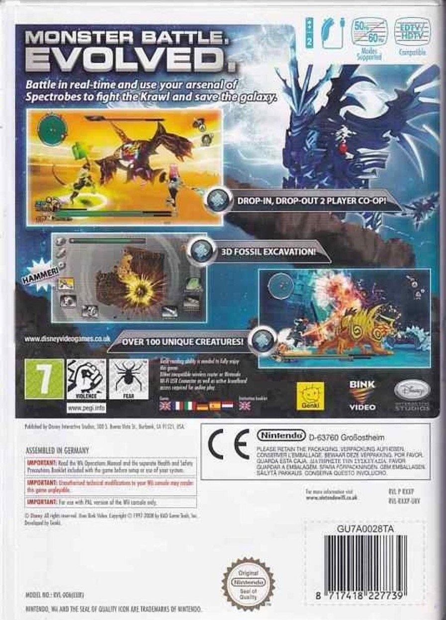 Retro Spillekonsoller EPIC PANDA Nintendo Wii Spil | Spectrobes Origins - Nintendo Wii (B Grade) (Genbrug)