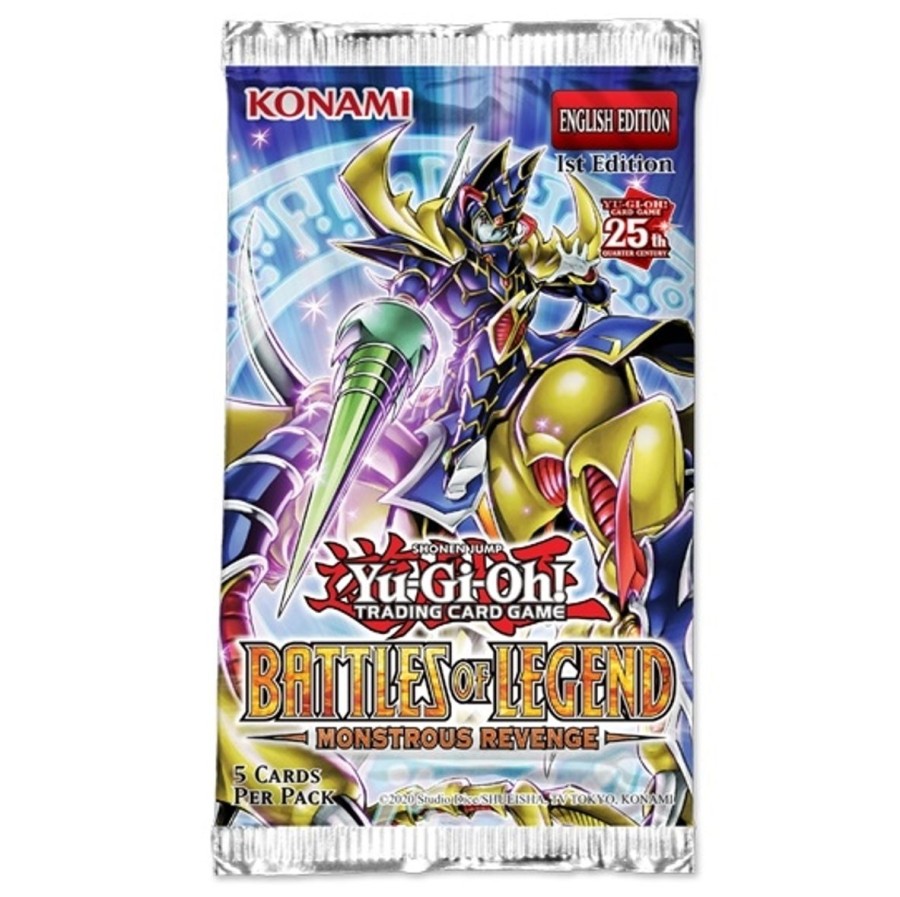 Tcg Kortspil EPIC PANDA Yugioh! Kort Booster Pakker | Battles Of Legend - Monstrous Revenge - Booster Pack - Yu-Gi-Oh Kort