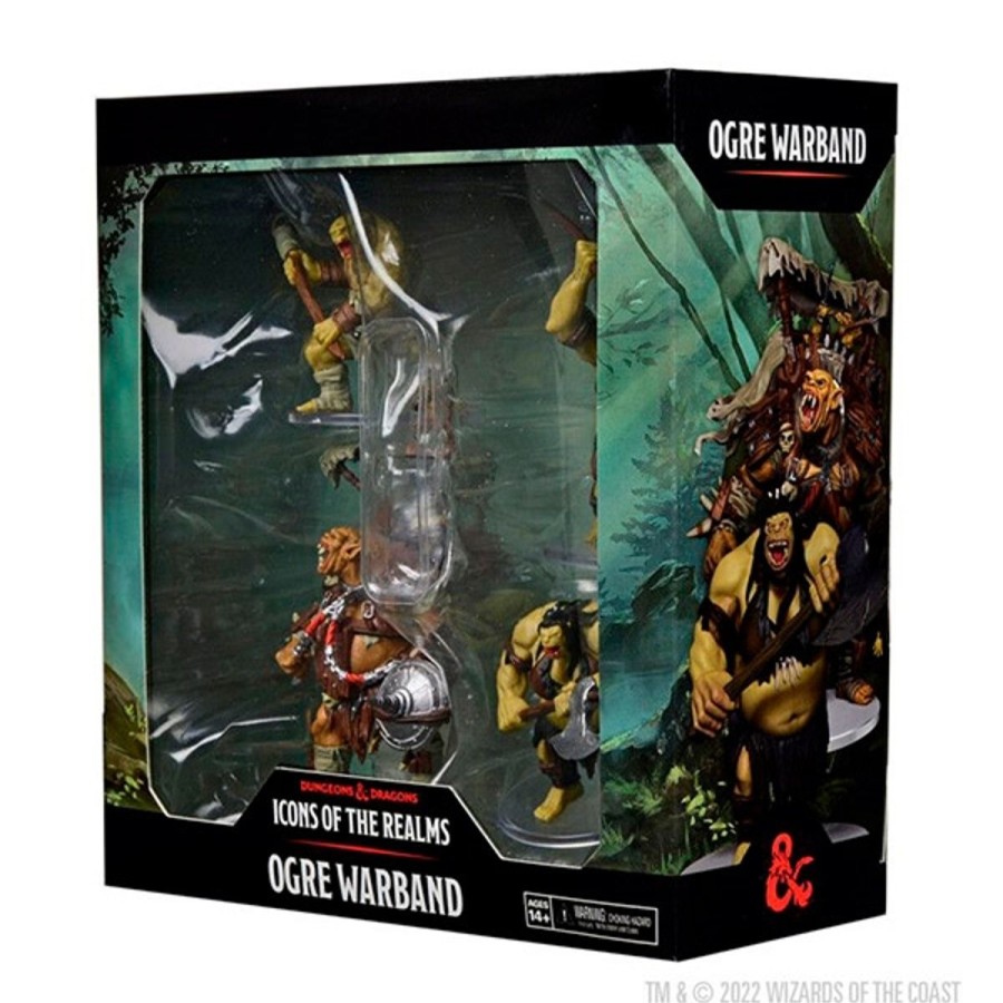 Rollespil EPIC PANDA Dungeons & Dragons 5E | Dnd - Ogre Warband - Icons Of The Realms Premium Dnd Figure