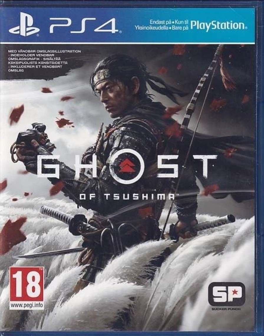 Retro Spillekonsoller EPIC PANDA Playstation 4 Ps4 Spil | Ghost Of Tsushima - Ps4 Spil (B Grade) (Genbrug)