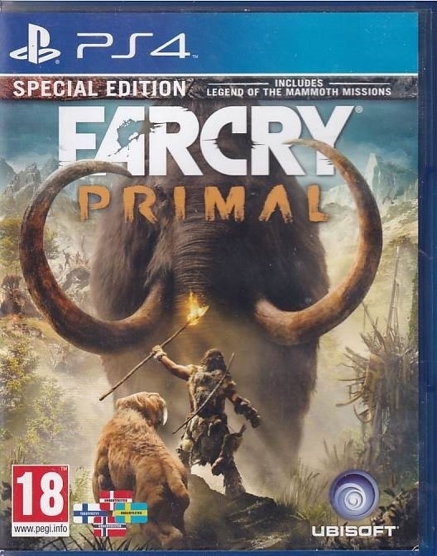 Retro Spillekonsoller EPIC PANDA Playstation 4 Ps4 Spil | Farcry Primal - Ps4 (A Grade) (Genbrug)