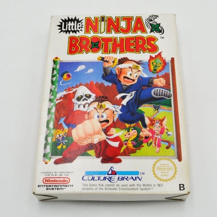 Retro Spillekonsoller EPIC PANDA Nes Spil | Little Ninja Brothers - Nes Frg - Spil Og Boks (A Grade) (Genbrug)