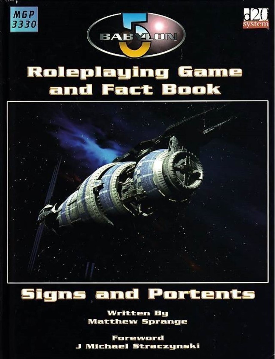 Rollespil EPIC PANDA Babylon 5 | Babylon 5 - Roleplaying Game And Fact Book - Signs And Portents (B Grade) (Genbrug)