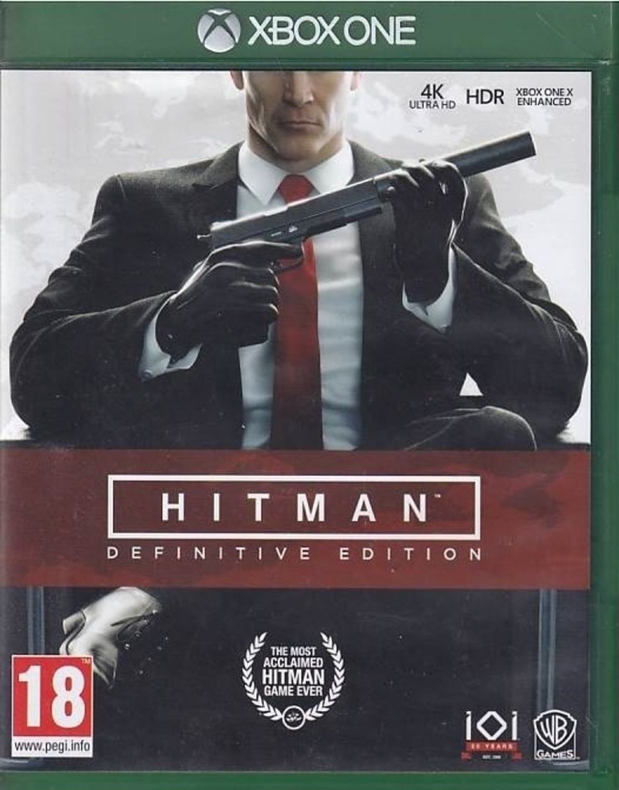 Retro Spillekonsoller EPIC PANDA Xbox One Spil | Hitman - Definitive Edition - Xbox One Spil (B-Grade) (Genbrug)