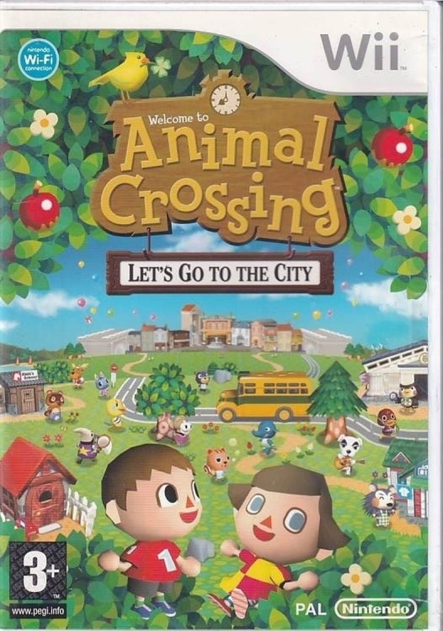 Retro Spillekonsoller EPIC PANDA Nintendo Wii Spil | Animal Crossing Lets Go To The City - Nintendo Wii Spil (B Grade) (Genbrug)