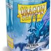 Tcg Kortspil EPIC PANDA Kortspil Plastlommer Sleeves | Dragon Shield - Matte Petrol Sleeves - Standard Sleeves (100 Stk) - Plastiklommer