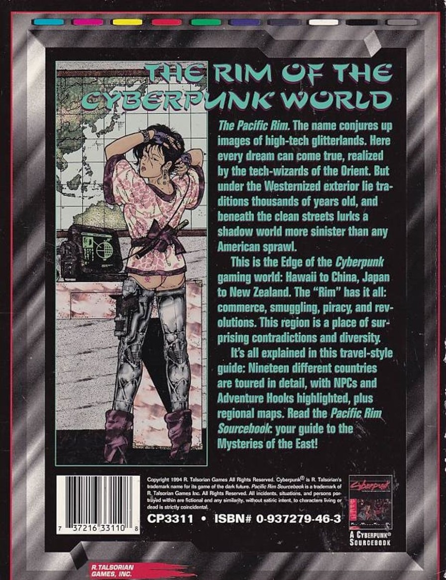 Rollespil EPIC PANDA Cyberpunk 2020 | Cyberpunk 2020 - Pacific Rim Sourcebook (B Grade) (Genbrug)