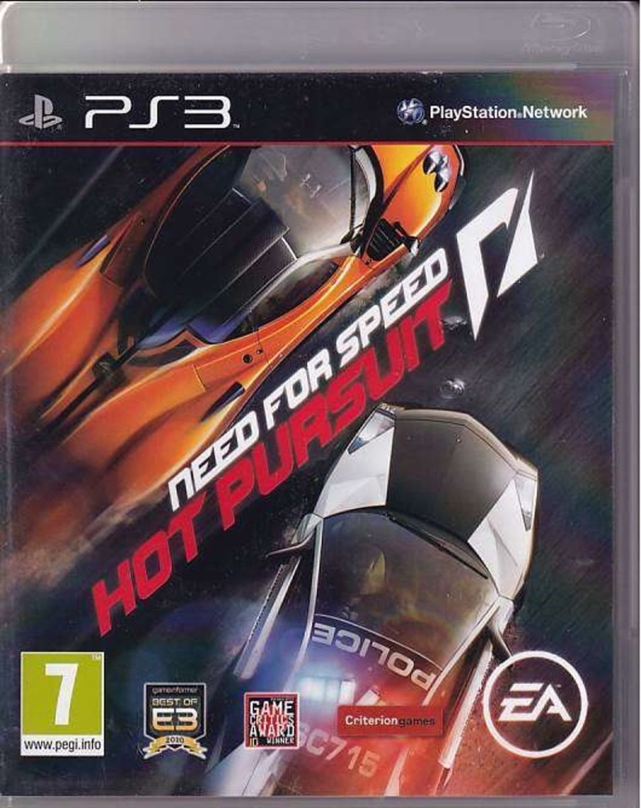 Retro Spillekonsoller EPIC PANDA Playstation 3 Ps3 Spil | Need For Speed Hot Pursuit - Ps3 (B Grade) (Genbrug)