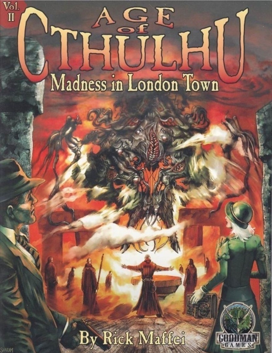 Rollespil EPIC PANDA Call Of Cthulhu | Call Of Cthulhu - 6Th Edition - Age Of Cthulhu Vol 2 - Madness In London Town (B-Grade) (Genbrug)