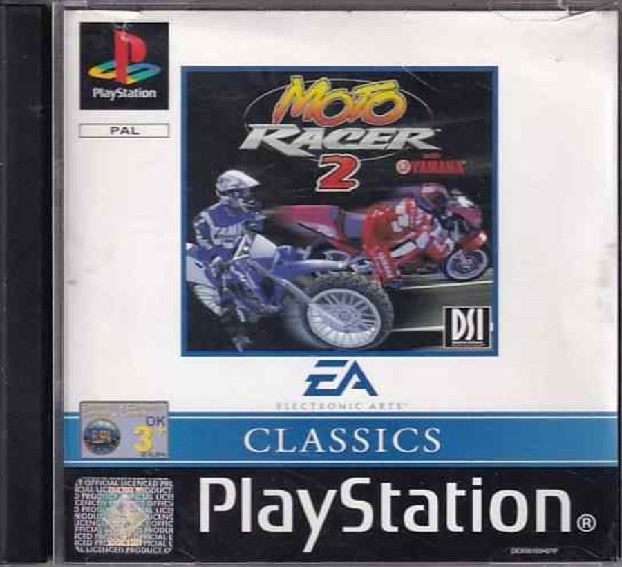 Retro Spillekonsoller EPIC PANDA Playstation 1 Ps1&Psx Spil | Moto Racer 2 - Classics - Ps1 (B Grade) (Genbrug)