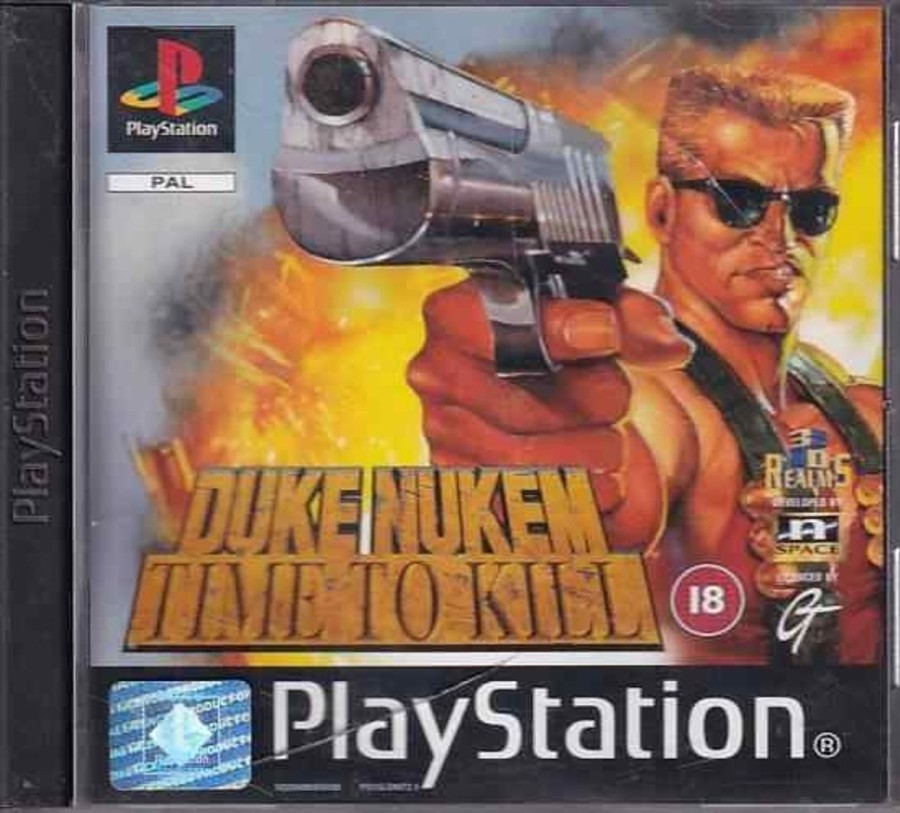 Retro Spillekonsoller EPIC PANDA Playstation 1 Ps1&Psx Spil | Duke Nukem Time To Kill - Ps1 (B Grade) (Genbrug)