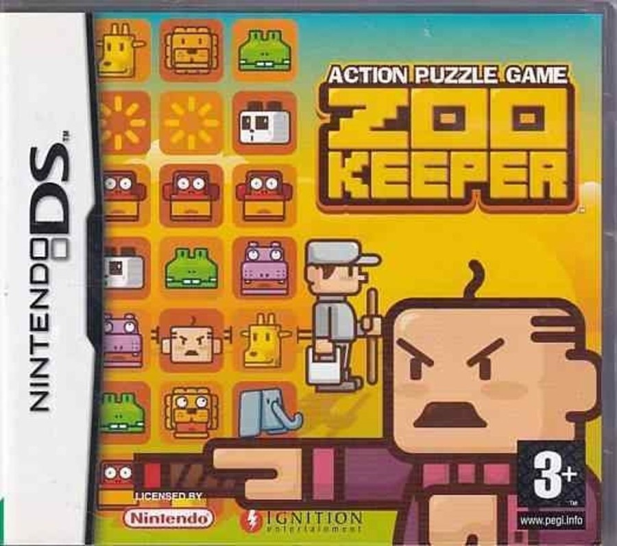 Retro Spillekonsoller EPIC PANDA Nintendo Ds Spil | Zoo Keeper - Nintendo Ds (A Grade) (Genbrug)