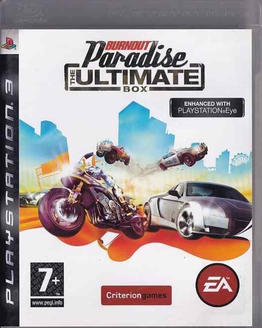 Retro Spillekonsoller EPIC PANDA Playstation 3 Ps3 Spil | Burnout Paradise The Ultimate Box - Ps3 (B Grade) (Genbrug)