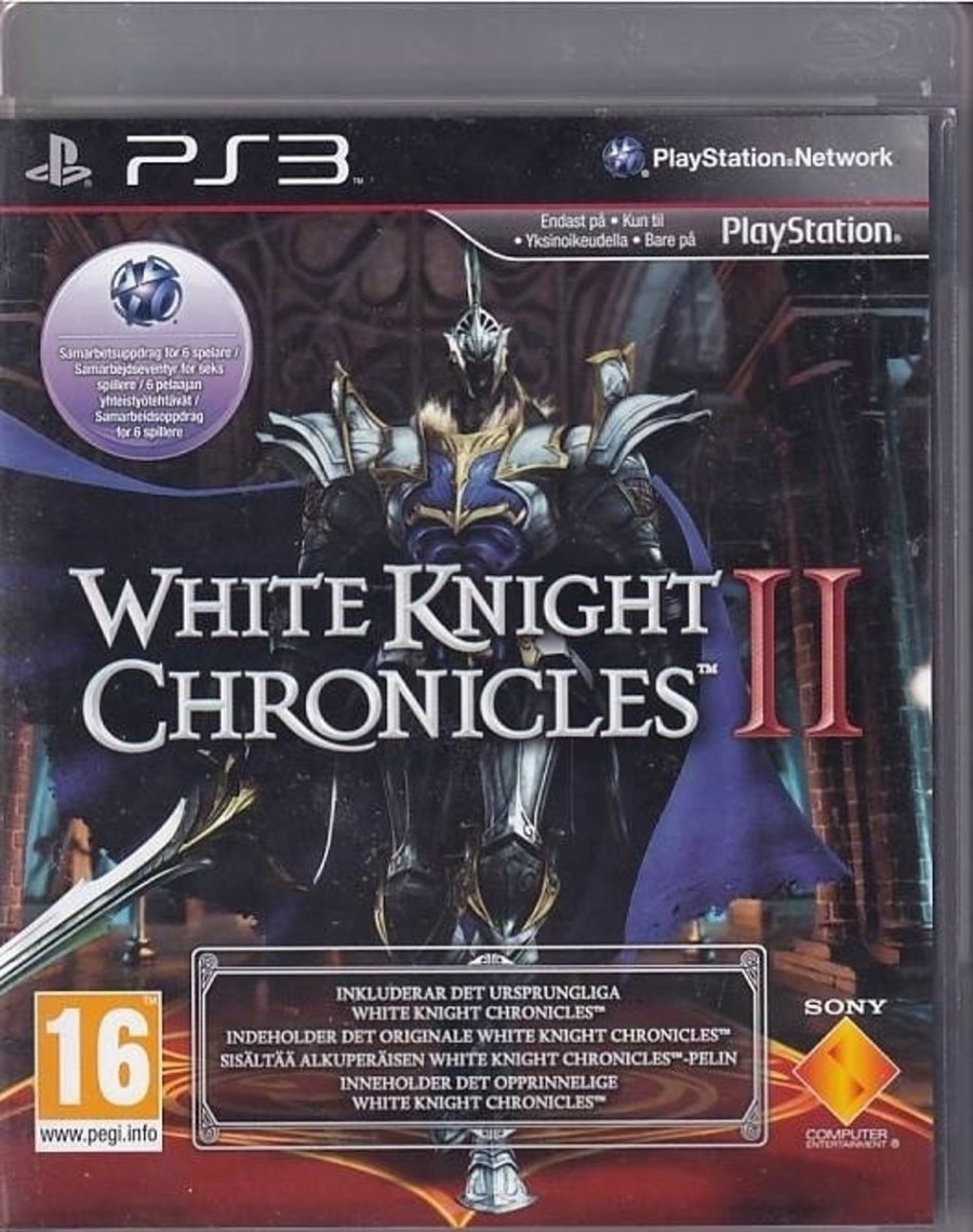 Retro Spillekonsoller EPIC PANDA Playstation 3 Ps3 Spil | White Knight Chronicles Ii - Ps3 (B Grade) (Genbrug)