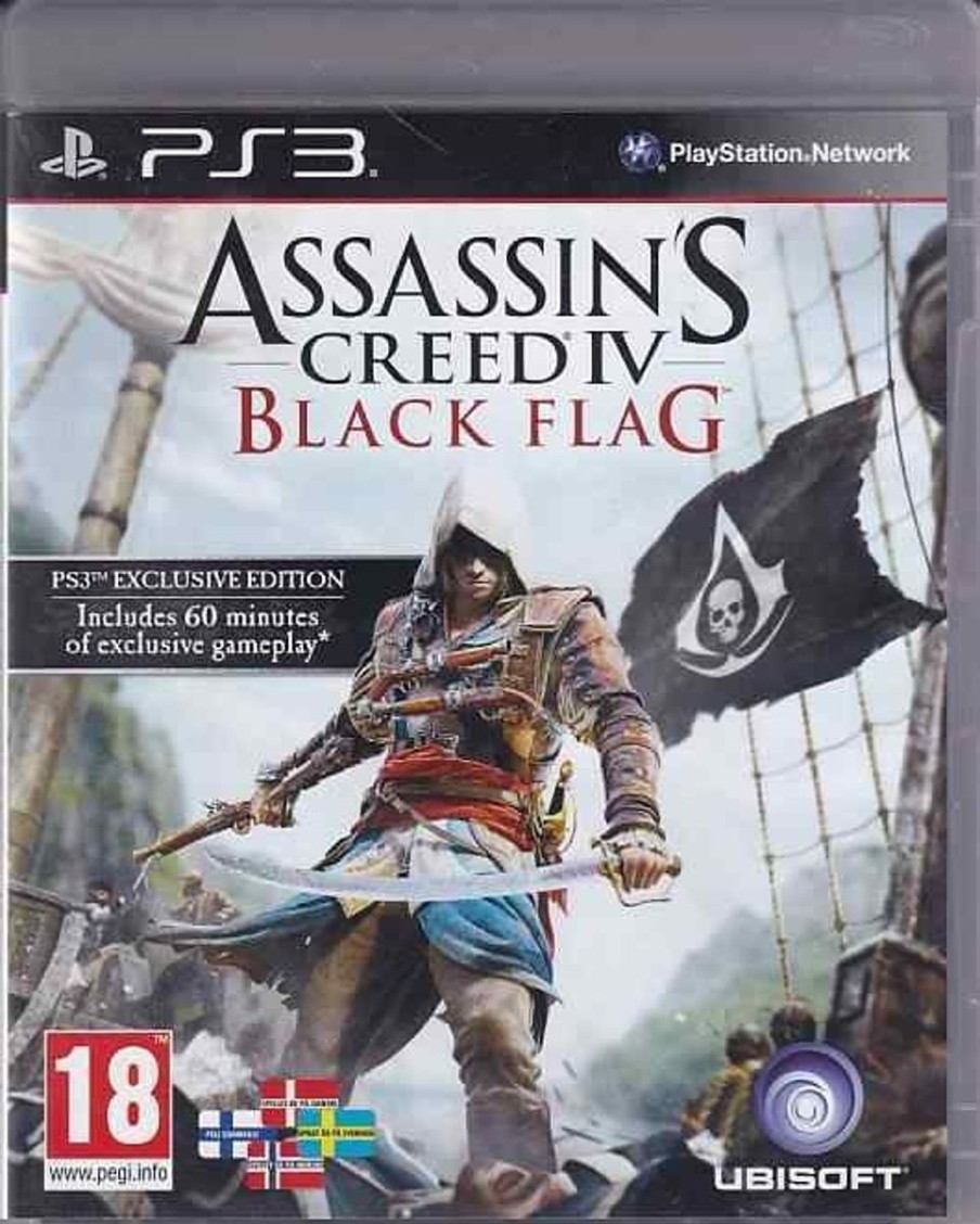 Retro Spillekonsoller EPIC PANDA Playstation 3 Ps3 Spil | Assassins Creed Iv Black Flag - Ps3 (B Grade) (Genbrug)