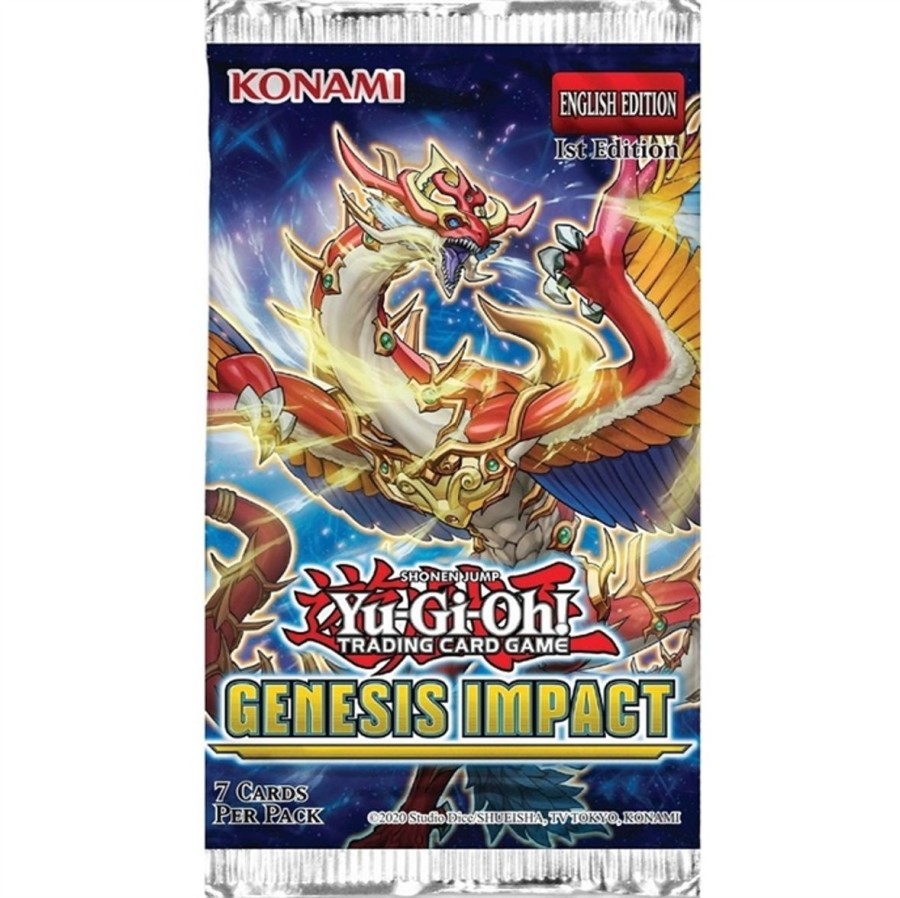 Tcg Kortspil EPIC PANDA Yugioh! Kort Booster Pakker | Genesis Impact - Booster Pakke - Yu-Gi-Oh Kort