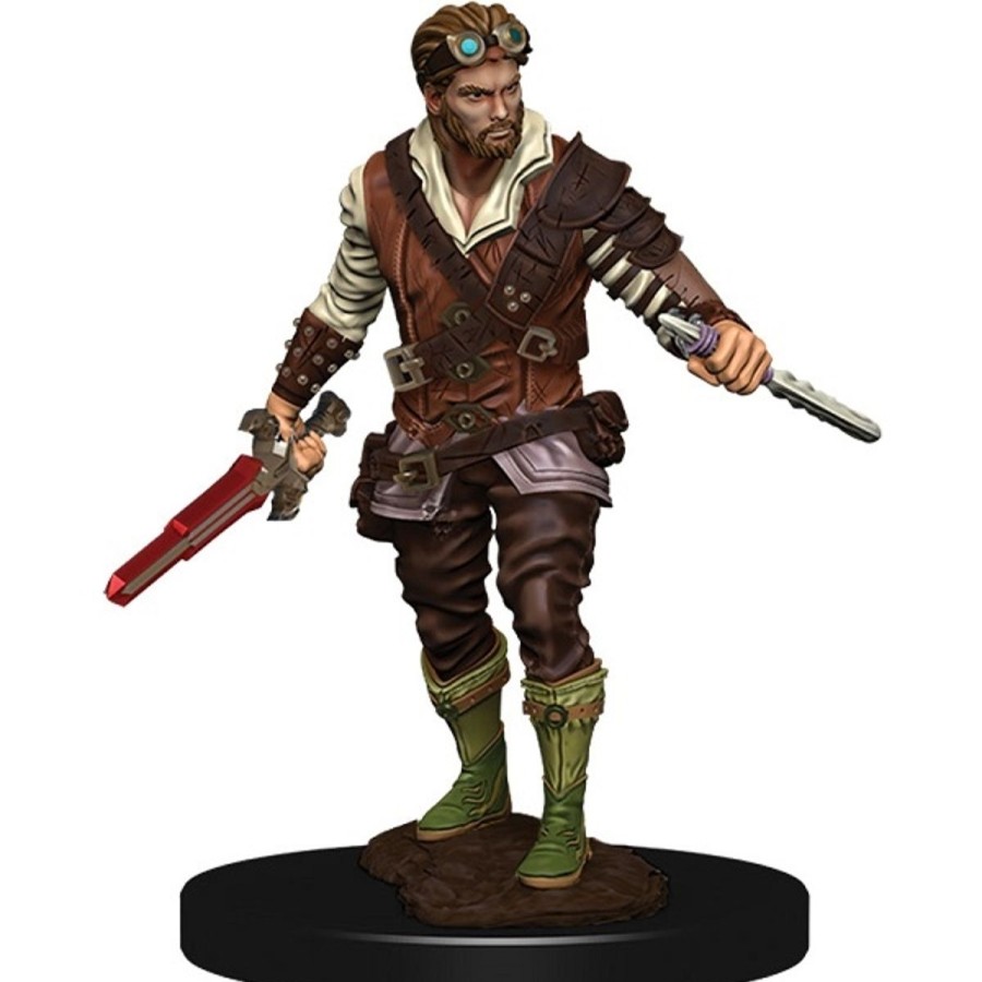 Rollespil EPIC PANDA D&D 5E Rollespilsfigurer | Dnd - Human Rogue Male - Icons Of The Realms Premium Dnd Figur