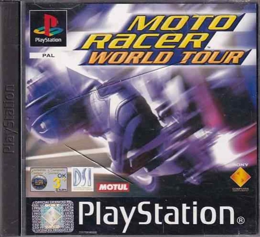 Retro Spillekonsoller EPIC PANDA Playstation 1 Ps1&Psx Spil | Moto Racer World Tour - Ps1 (B Grade) (Genbrug)