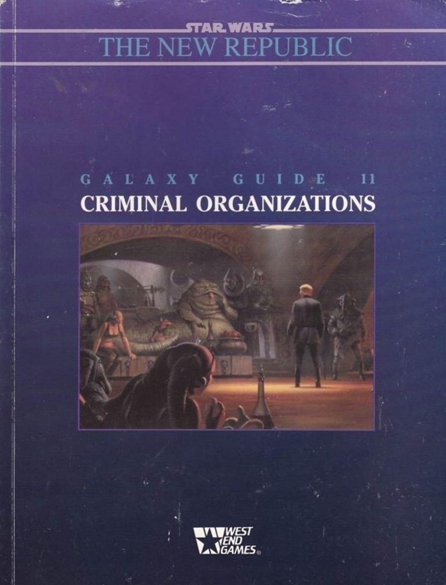 Rollespil EPIC PANDA Star Wars D6 West End | Star Wars D6 - Galaxy Guide 11 - Criminal Organizations (B Grade) (Genbrug)